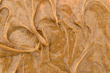 Close view of almond and coconut butter