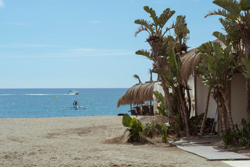 Oasis on the beach in Torremolinos, M&aacute;laga