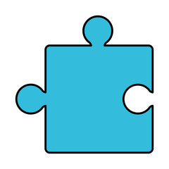 puzzle game piece solution icon