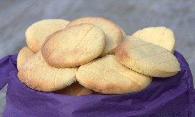 petits gâteaux secs au beurre salé, fait maison