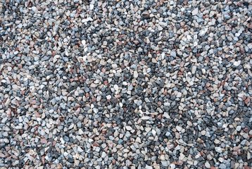 Granite gravel texture for design.  Colorful seamless stone texture