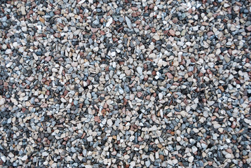 Granite gravel texture for design.  Colorful seamless stone texture