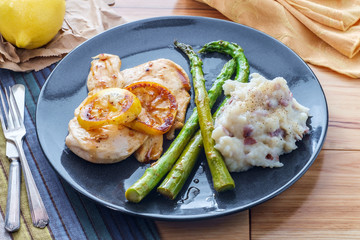 Italian Lemon Honey Chicken