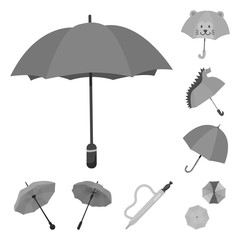 Obraz premium Isolated object of fashion and safety icon. Collection of fashion and closed stock vector illustration.