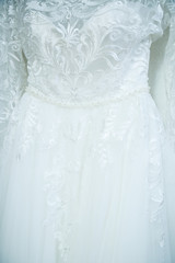 Beautiful dress for the bride
