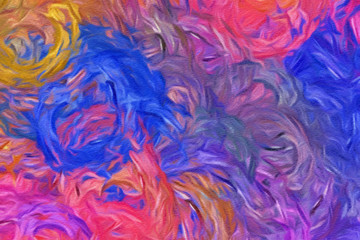 Abstract painting. Art for sale. Oil paint. Modern impressionism artwork. Contemporary wall arts. Paper or canvas print. Template for creating design poster, handmade production. Background texture.