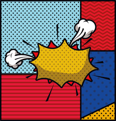 pop art style expression vector illustration