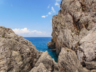 View of Kathisma beach.