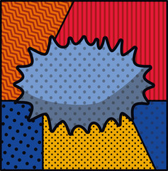 pop art style expression vector illustration design