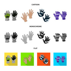 Vector design of silhouette and safety symbol. Set of silhouette and comfort stock symbol for web.