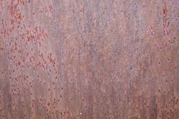 Old Weathered Corrugated Rusty Metal Texture
