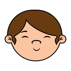 cute little boy baby head