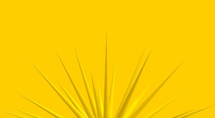 Obraz premium Yellow Abstract Background 3D Rendering