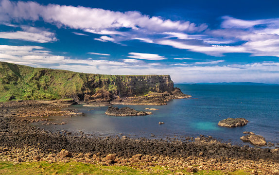 Murlough Bay At The Causeway Coast Of Northern Ireland