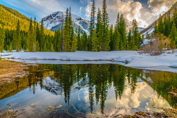 Beautiful Sunset in Silverton Colorado