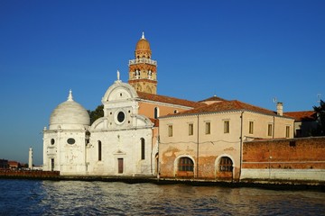 Chiesa di San Michele in Isola church as seen from water