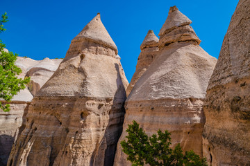 Beautiful Morning Hike to the Tent Rocks in New Mexico