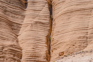 Beautiful Morning Hike to the Tent Rocks in New Mexico
