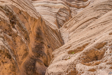 Fototapeta premium Beautiful Morning Hike to the Tent Rocks in New Mexico