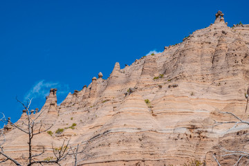 Beautiful Morning Hike to the Tent Rocks in New Mexico