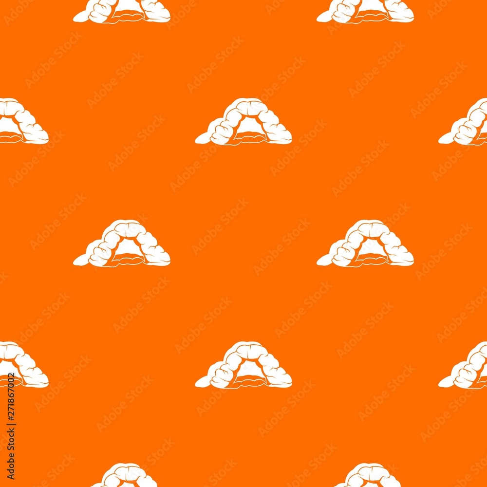 Aufkleber cave pattern vector orange for any web design best