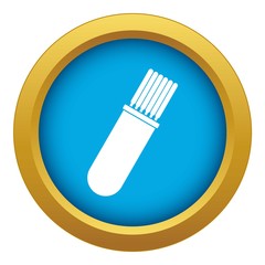 Welding rods icon blue vector isolated on white background for any design