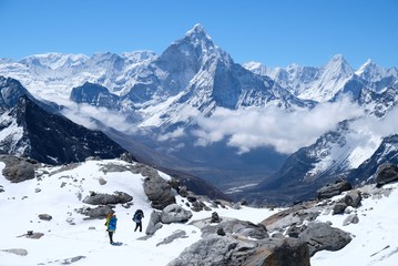 Himalayan Range 1 - obrazy, fototapety, plakaty