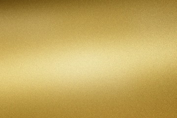 Glowing gold steel tube surface, abstract texture background