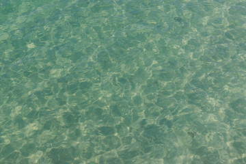 Fototapeta na wymiar Blue sea water surface texture background.