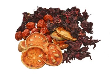 Dried herbs Bael, Jujube, Rosella