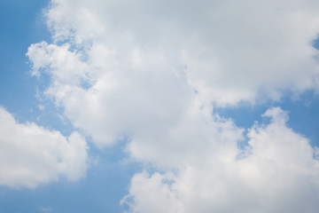 Blue sky and clouds