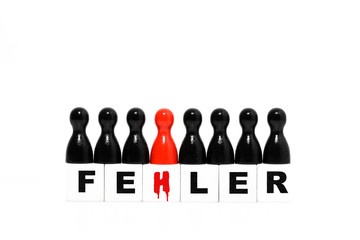 Fototapeta premium Fehler