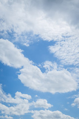 Blue sky and clouds