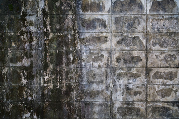 Old gray brick wall texture background