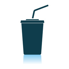 Cinema Soda Drink Icon