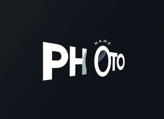 Photography Logo Vector design concept. Vector typography illustration