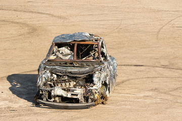 Destroyed Vehicle