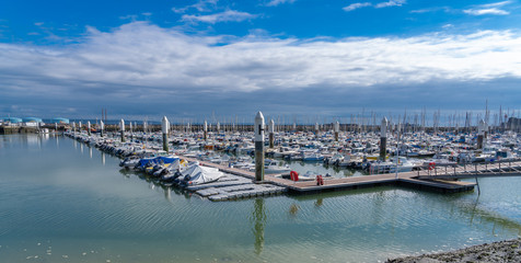Le Havre, France - 05 30 2019: Harbor 2000