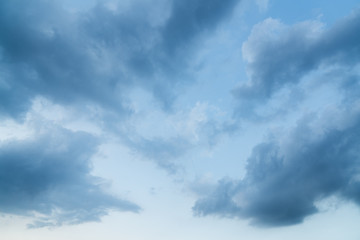 Peaceful clouds and sky