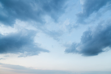 Obraz premium Peaceful clouds and sky