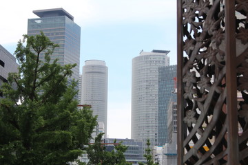 Buildings at the Nagoya station
