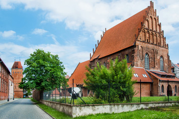Stare miasto w Elblag, Polska. Galeria EL © VinyLove Foto