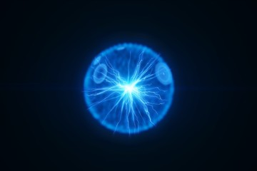Electric power lighting sphere