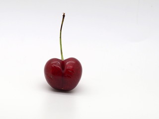 London, UK - June 2019 – Heart Shaped Cherry From The London Produce Show, Grosvenor House   