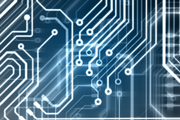 Obraz premium Abstract circuit board