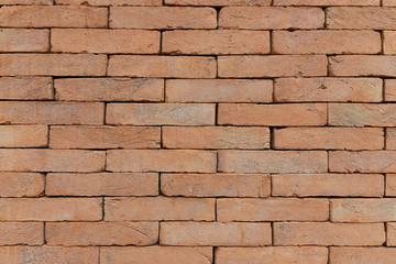 Close up vintage brick wall for background