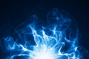 Energy storm with fire