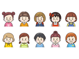 女の子いろいろ