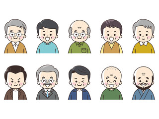 中高年男性いろいろ