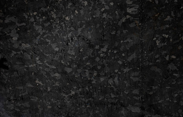 Naklejka premium dark black zinc plate textured background